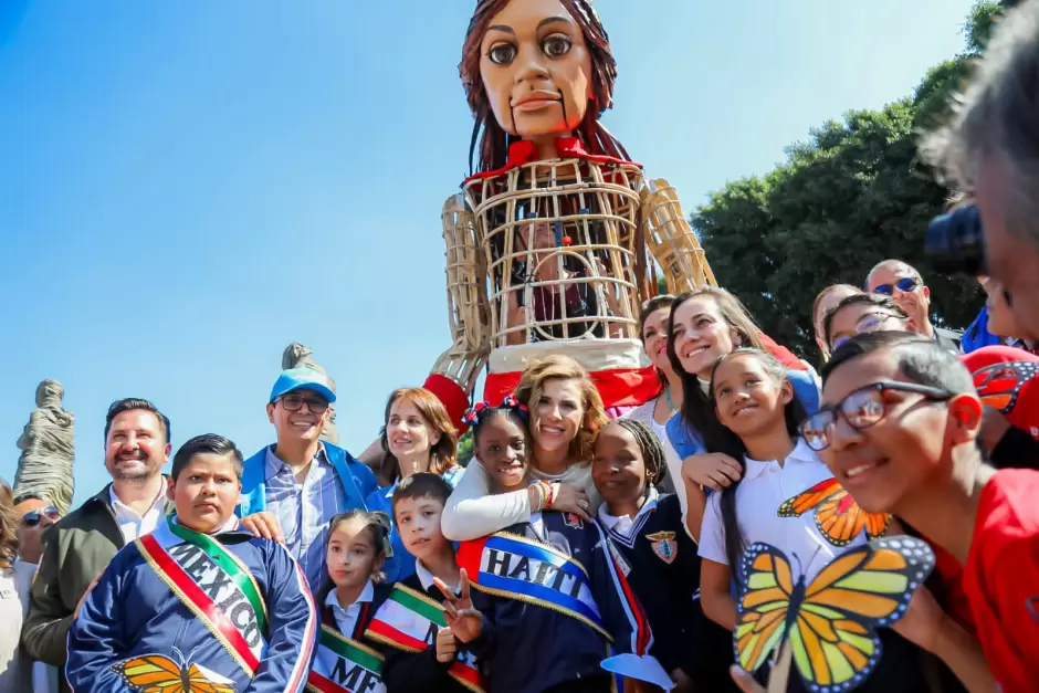 Da Marina del Pilar bienvenida a Amal y rinde honor a la niez migrante