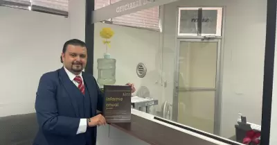 Secretario ejecutivo del IEEBC presenta informe de labores