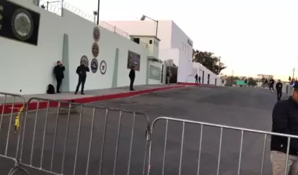 Inicia agenda de actividades en BC el presidente Andr�s Manuel L�pez Obrador