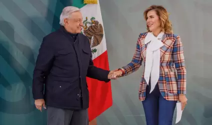 Andrs Manuel Lpez Obrador y Marina del Pilar