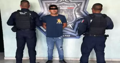 Detenido por violencia familiar en Cajeme