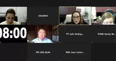 Sesiona comisi�n del r�gimen de partidos pol�ticos y financiamiento del IEEBC