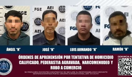 Arrestados por tentativa de homicidio