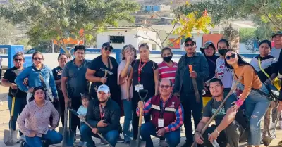 Personal de SIMPATT contin�a sembrando vida en espacios p�blicos y planteles edu