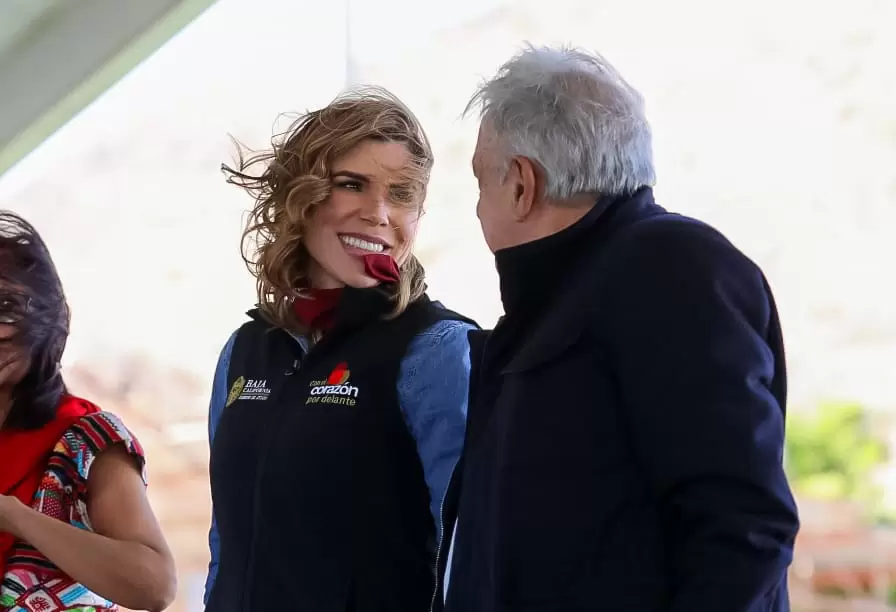 Presentan AMLO y Marina del Pilar programas de apoyo a San Felipe