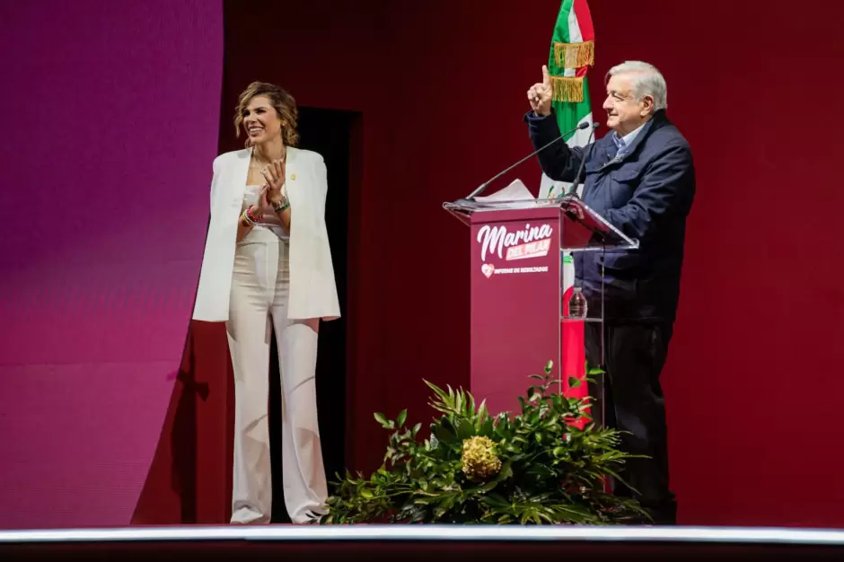 AMLO y Marina