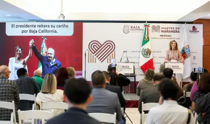 Reafirma Andrs Manuel Lpez Obrador su cario por Baja California