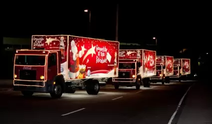 La icnica caravana Coca-Cola regresa este ao a Tijuana para celebrar el espri