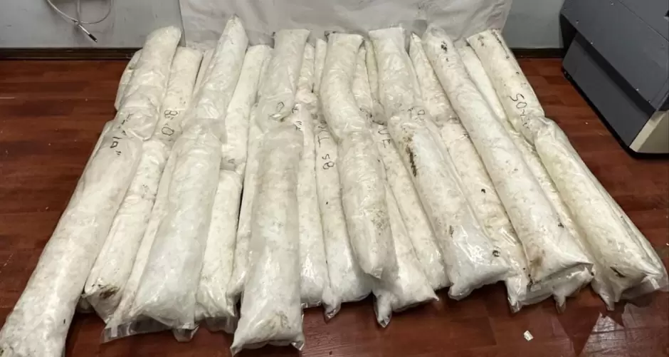 Decomisan fuerte cargamento de droga con destino a EU
