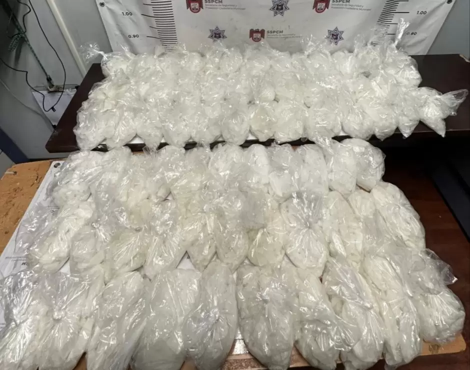 Decomisan fuerte cargamento de droga con destino a EU