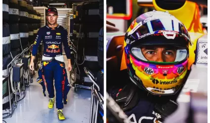 Checo P�rez correr� en el GP Las Vegas a bordo de este auto de dise�o especial. 