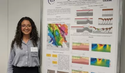 Estudiante del CICESE se capacita en gravimetra satelital, en Alemania