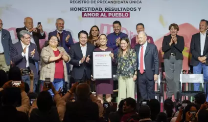 Claudia Sheinbaum como precandidata a la Presidencia de Mxico