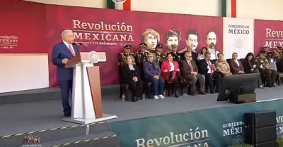 López Obrador encabeza ceremonia de aniversario de la Revolución Mexicana