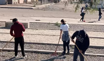 Estudiantes jornada de la semana Conalep