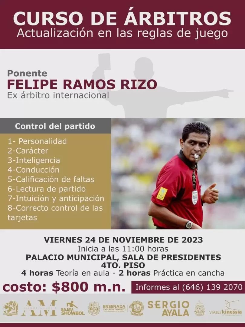 Curso de rbitros con Felipe Ramos Rizo