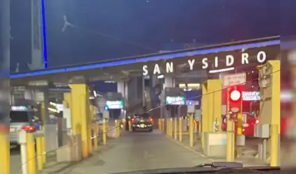 Pocas filas en garitas de Otay y San Ysidro por Da de Accin de Gracias