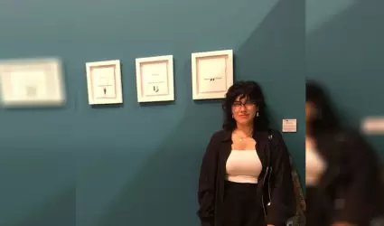 Recibe estudiante de UABC premio internacional de arte