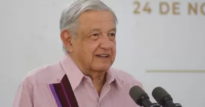 Andrs Manuel Lpez Obrador en su conferencia de este viernes 24 de noviembre