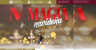 Celebrarn CEART Ensenada y biblioteca Benito Jurez navidad con msica, danza y