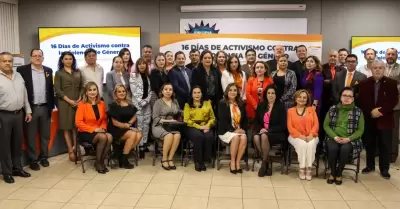 Inicia en el Poder Judicial campa�a de 16 d�as de activismo contra la violencia 