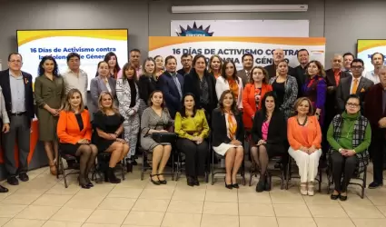 Inicia en el Poder Judicial campa�a de 16 d�as de activismo contra la violencia 