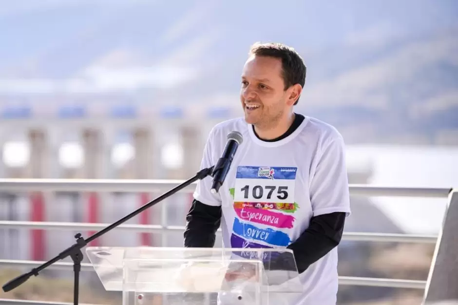 Carrera "Corre con Color" en inauguracin de Parque Esperanto