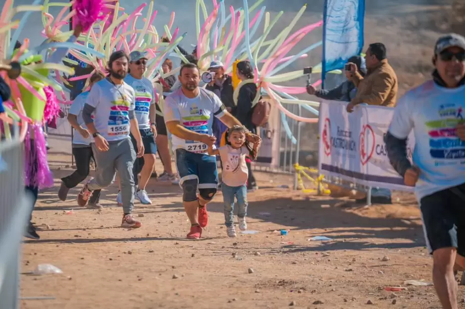 Carrera "Corre con Color" en inauguracin de Parque Esperanto