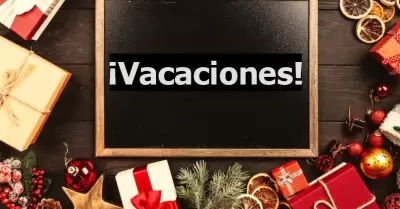 Vacaciones decembrinas