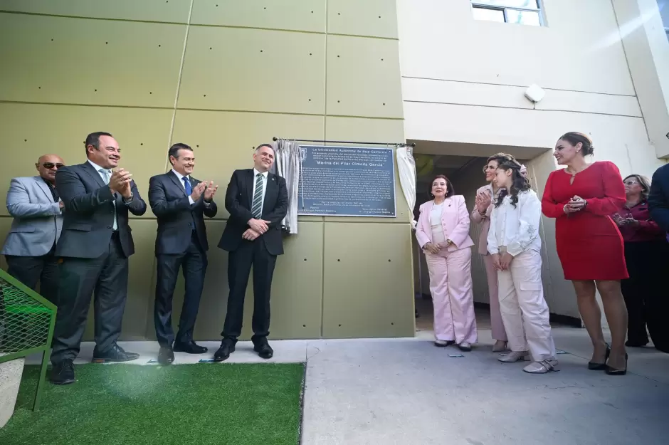 Plasman en edificio de la Facultad de Derecho Mexicali el nombre de la doctora Marina del Pilar Olmeda Garca