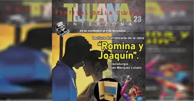 Se presenta lectura dramatizada de la obra "Romina y Joaqun" en el Festival Tij