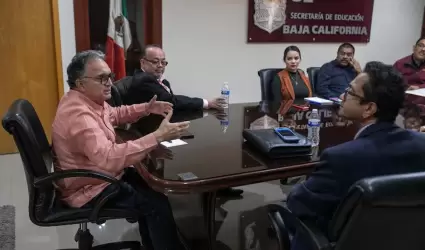 Fortalece Secretar�a de Educaci�n de BC lazos interdisciplinarios binacionales