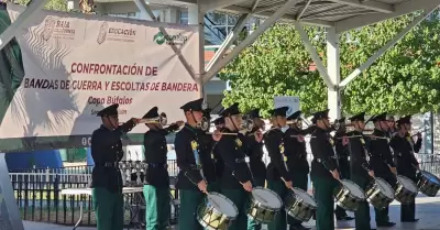 Realiza CONALEP 154 Plantel Mexicali II confrontaci�n de bandas de guerra y esco