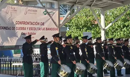 Realiza CONALEP 154 Plantel Mexicali II confrontaci�n de bandas de guerra y esco