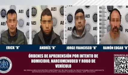 Detenidos por varios delitos