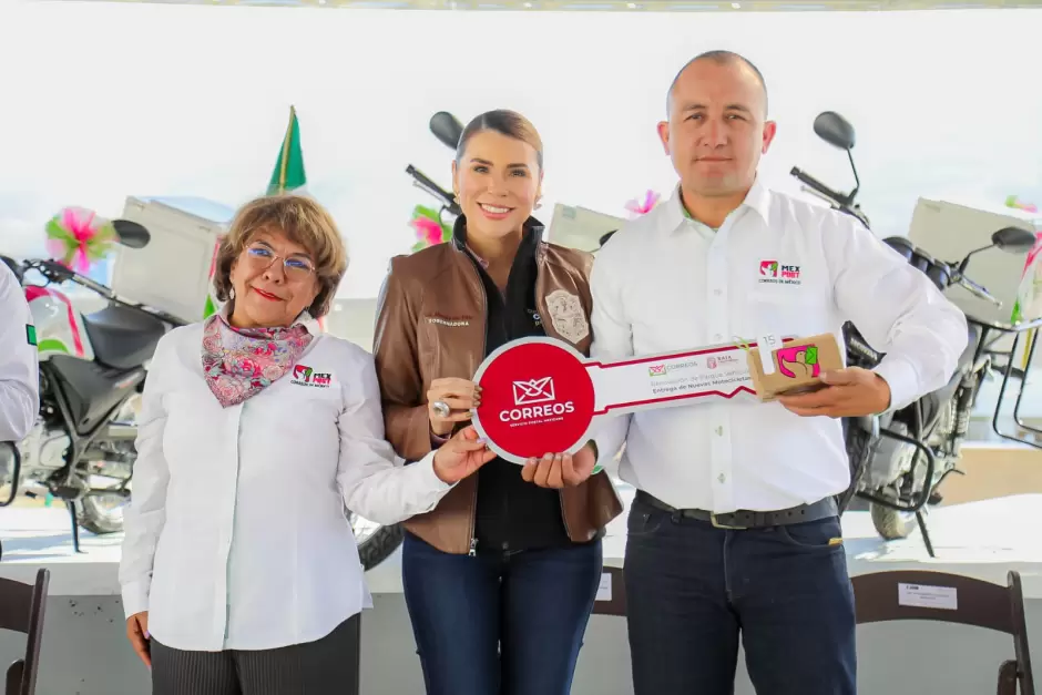 Resalta Marina del Pilar labor del Servicio Postal Mexicano
