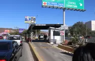 VIDEO: Abandonan camioneta con cuerpo ejecutado en carril a garita de San Ysidro; provoca caos vial