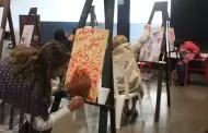Realiza INMUJER taller de resiliencia "Pintando una vida sin miedo"
