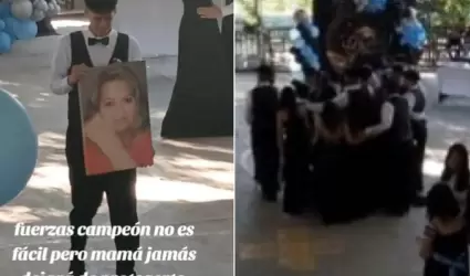 Joven baila con su mam� muerta