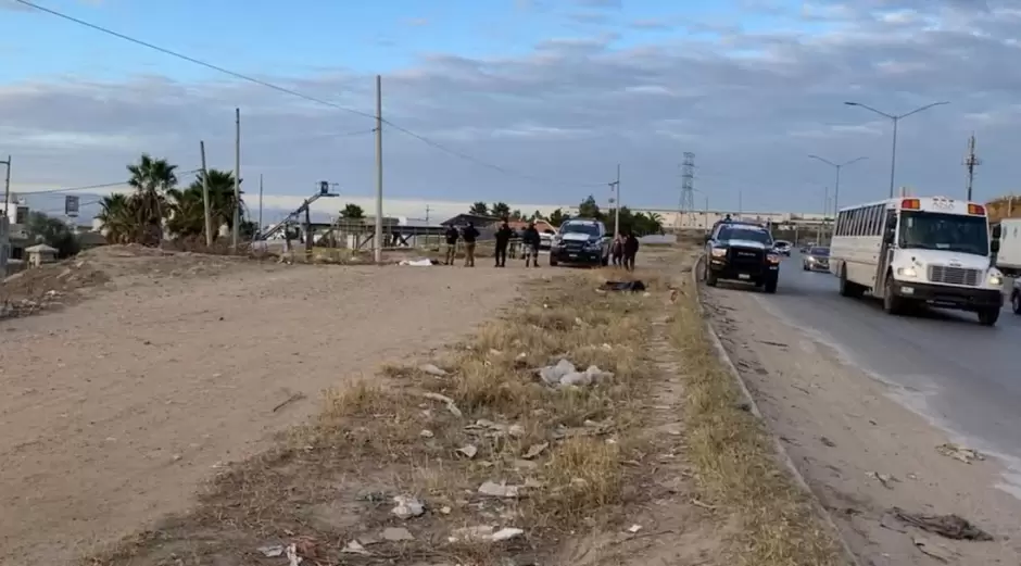 Reportan localización cuerpo encobijado sobre el bulevar Alberto Limón Padilla