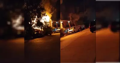 Se registra incendio en la colonia Gran Tenochtitl�n