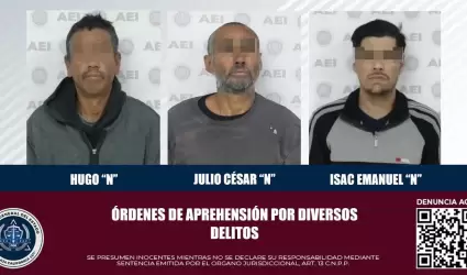 Detenidos