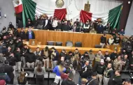 VIDEO Revientan sesión del Congreso de Nuevo León