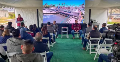 Inicia rehabilitacin de la planta de tratamiento de aguas residuales "El Sauzal