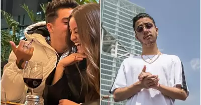 Karol Sevilla y Mario Bautista