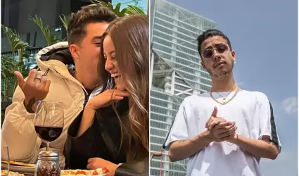 Karol Sevilla y Mario Bautista