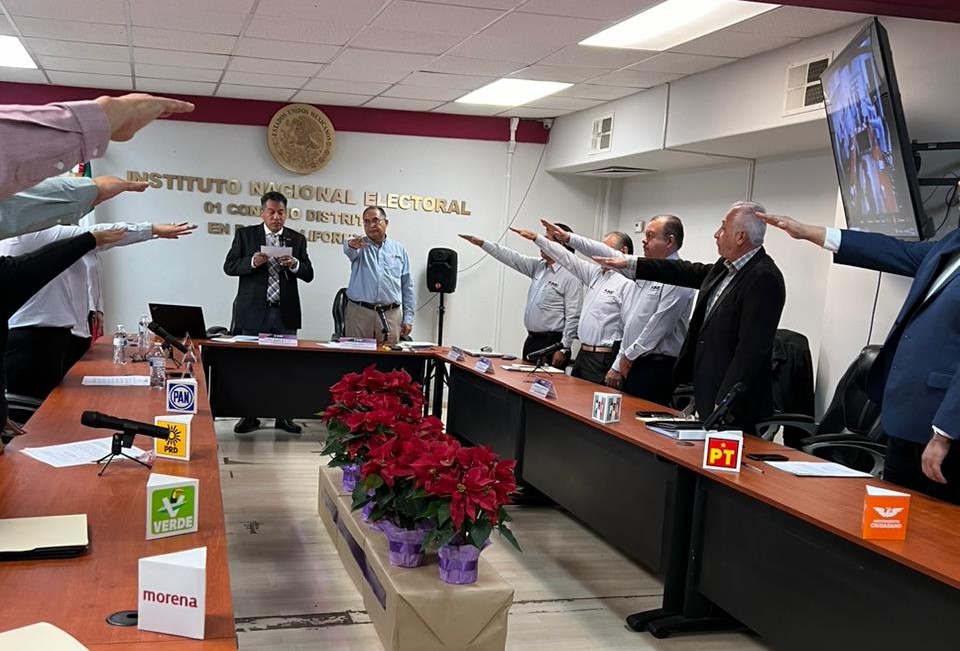 Se instalan en Baja California los nueve Consejos Distritales para el