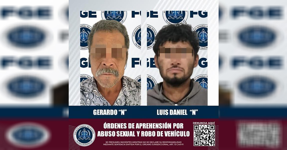 Logra La Fge Dos Aprehensiones Por Abuso Sexual Y Robo De Vehículo Con Violencia Uniradio 4972