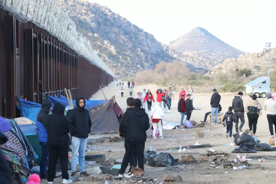 VIDEO: Traficantes de migrantes controlan frontera en zona de Jacum Migrantes Migracin