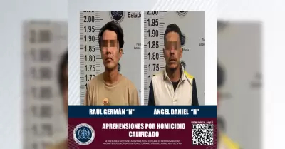 Detenidos por homicidio calificado